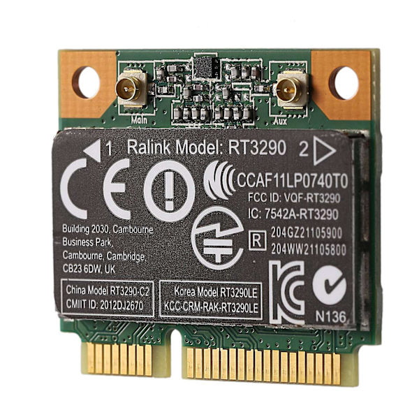 2x 150mbps 2.4ghz Rt3290 802.11b/g Trådløst Wlan Wifi + Bluetooth Bt 3.0 Pci-e Kort Til Cq58 M4 M6