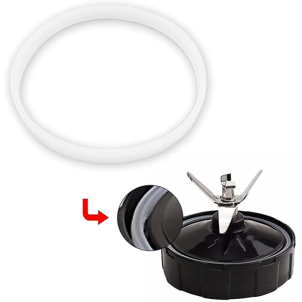 6-pakke gummipakninger erstatningstetning Hvit O-ring for Ninja Juicer Blender Cups erstatningsdeler
