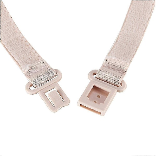 12 stk. BH-strop Clips Skjuler Stropper Holdere, Justerbar BH-strop-T