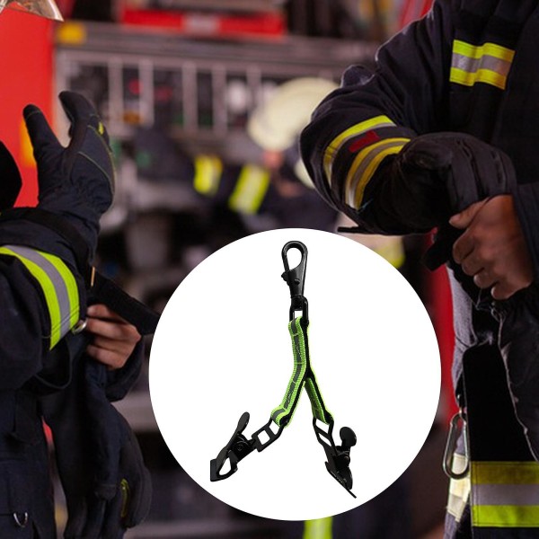 Brandmandshandskestrop Brandmand Turnout Gear Reflekterende udendørsværktøj til svejsehandskeholder
