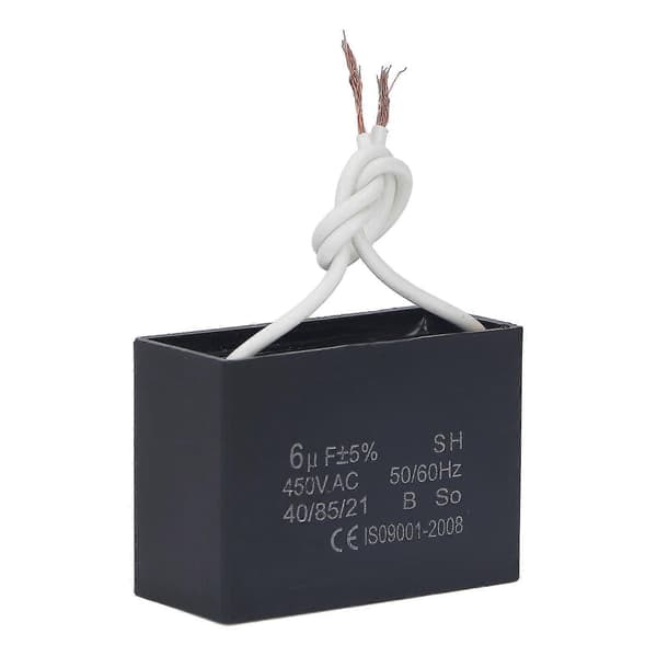 Startkondensator 450V AC 6F 50/60Hz Motor Start Tilbehørsdel til Ventilator Pumpe Generator YEMAA