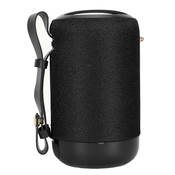 Bluetooth-kaiutin, monitoiminen, IPX5-vesitiivis, vahva basso, stereoääni, handsfree-puhelut, kannettava langaton kaiutin kotiin, matkoille, juhliin, musta
