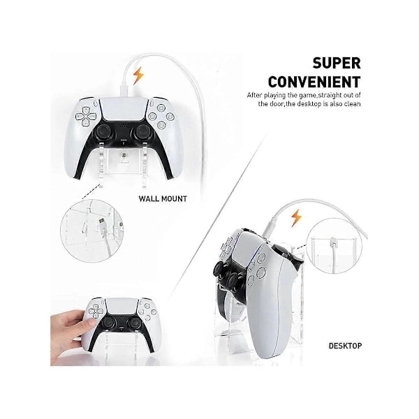 Universelt stativ for spillkontroller, spillkontrollerstativholder, oppbevaringsorganisator, kontrollerstativ for gaming