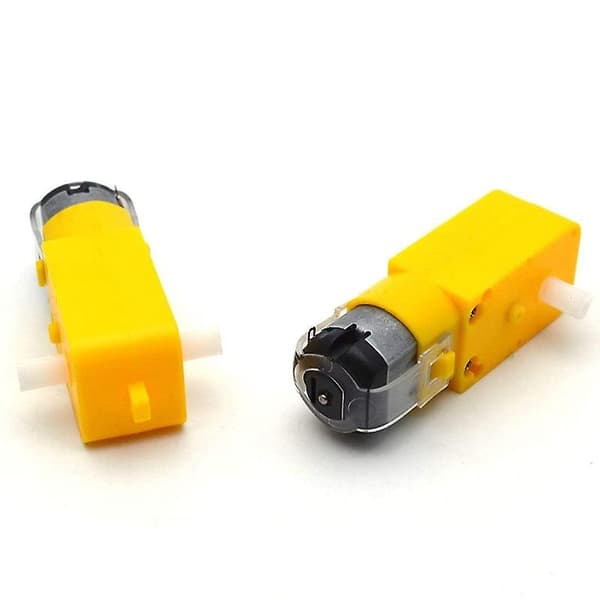 Växelmotor Dubbelaxel 3-6v Motor För Smart Bil Robot Pack Om 6 (i Form)