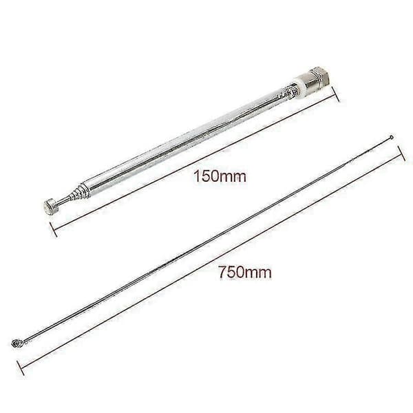 Fm Radioantenne Hifi Systemantenne, Teleskopisk Ancable For Mini-mottaker Auspicious