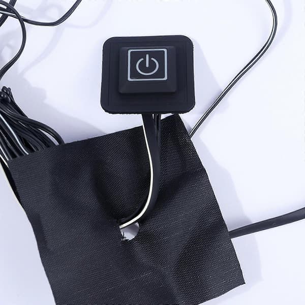 USB-vaatteiden lämmitystyyny USB-liitännällä, sähköinen lämmityslevy liiville ja takille