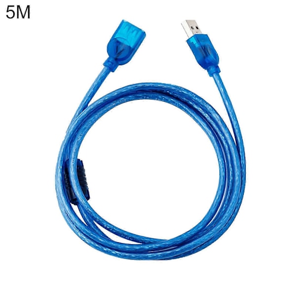 1,5/5/10m USB 2.0 Höghastighetsöverföring Hane till Hona Dataförlängningskabel