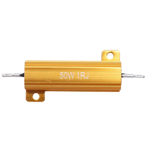 Screw Tab Wirewound Aluminium Resistor 1 Ohm 5% 50 Watt