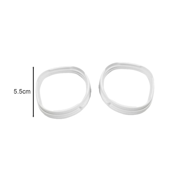 Magnetiska Glasögonbågar Snabb Demontering VR-Linser Insatser Skydda Display Ögon Stabil Hållning VR-Glasögonbågar för Meta Quest2