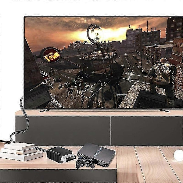 Adapterikaapeli Sony PS1 PS2 - HDMI Pelikonsolin Audio Video Muunninkaapeli
