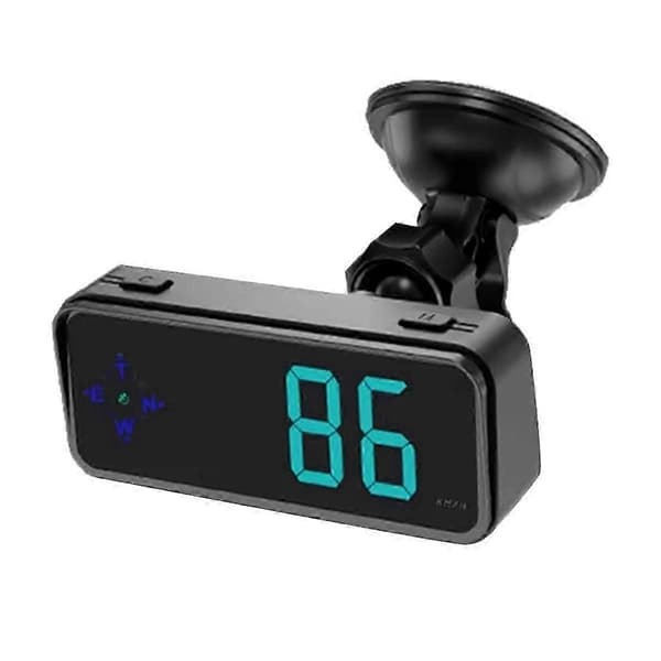 Digitalt speedometer GPS-kompass hastighetsmålerindikator
