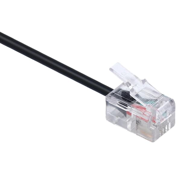 5 stk. telefonadapter Rj9 til 3,5 hunadapter konverterkabel pc computer headset telefon
