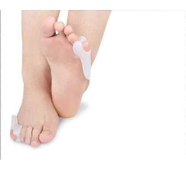 Hallux Valgus - Krokig Lilltå 2-pack Vit