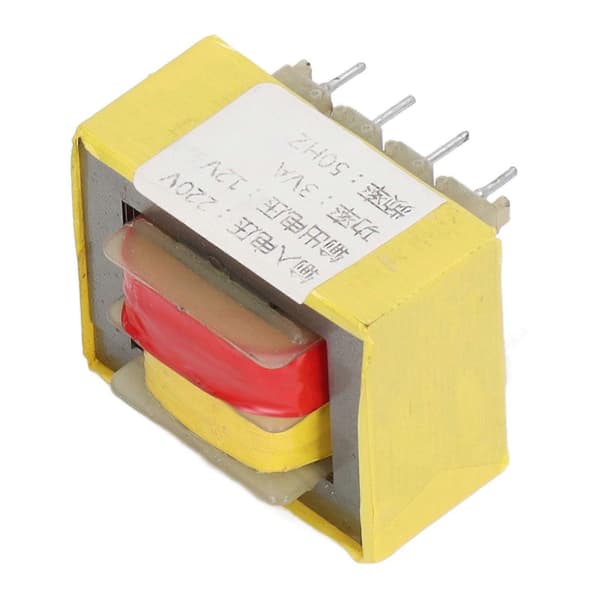 9-pinnars isoleringstransformator 50HZ 3VA Ingång 220V Utgång 12V Transformator Modul