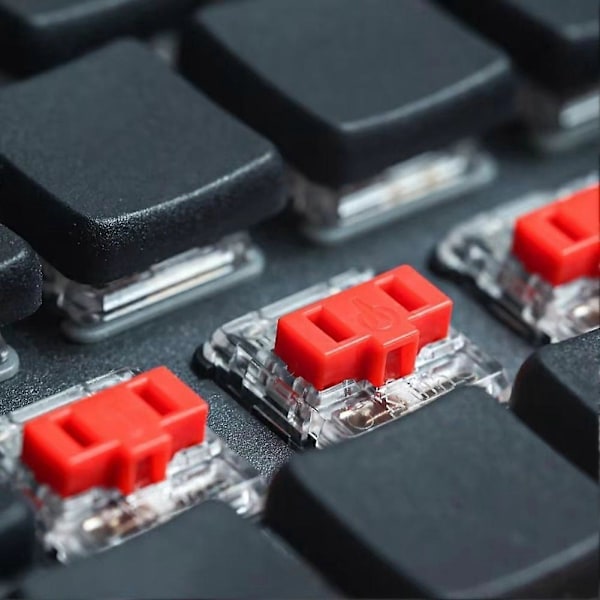 70 kpl matalaprofiilisia Choc-kytkimiä 1350 RGB näppäimistöön, punainen