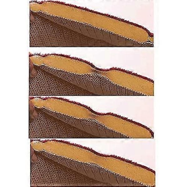 1 st Halkfri Absorberande Badrumsmatta, Toalettmatta i Memory Foam U-formad, Halkfri Absorberande Tjock Mjuk Tvättbar Badrumsmatta Mjuk Och Bekväm
