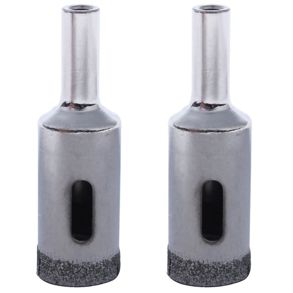 2x Diamond Particles Coated Drill Bit Ceramic Tile 16mm Dia Glass