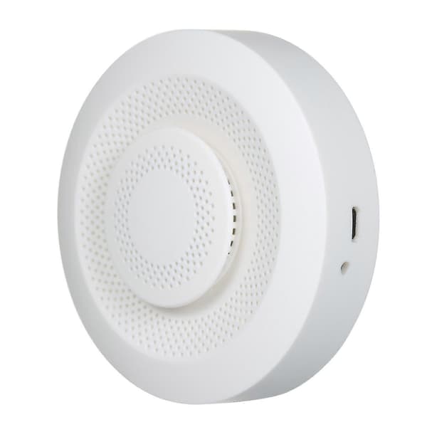 Smart Zigbee Luftkvalitetsmåler Indendørs Luftkvalitetsmåler Tester med App Alarm og Datalogger til