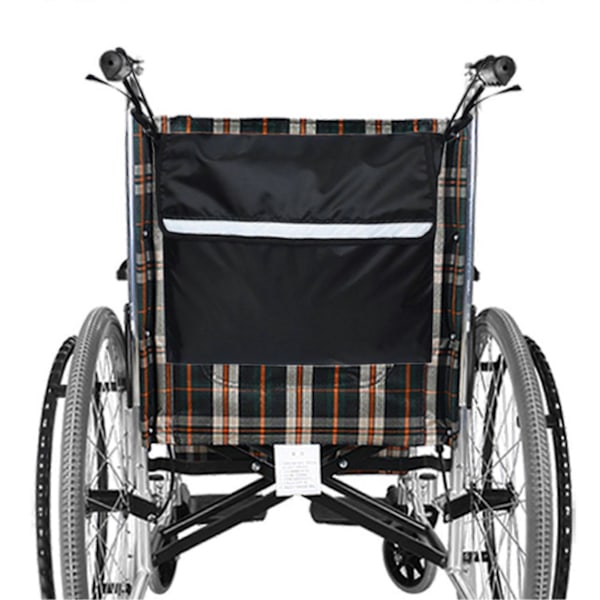 Justerbar Armlænstaske med Reflekterende Striber Vandafvisende Stor Kapacitet Rollator Tilbehør Opbevaringsposer til Daglig Brug