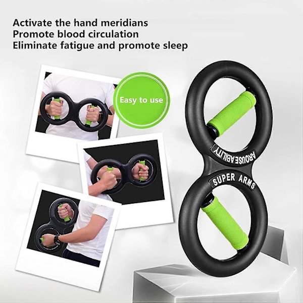 Grip Strengthener Träningsredskap, Hand Grip Strengthener Underarmsgrepp Styrka För Att Stärka Hand- Och Handledsmuskler