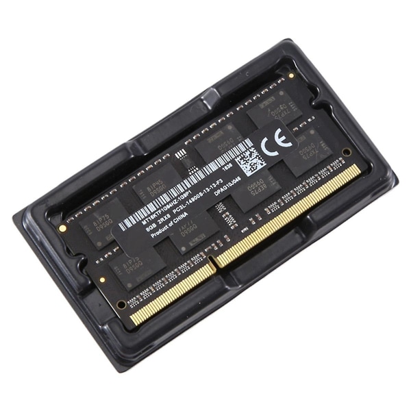 8GB DDR3 Laptop RAM-hukommelse + Kølevest 1866MHz PC3-14900 2Rx8 204 Pins 1.35V SODIMM til Laptop Mem