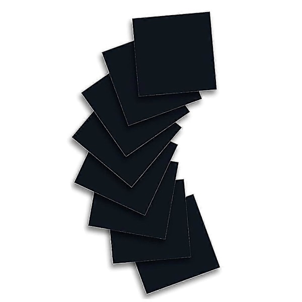 Infusible Ink Transfer Sheets Bundle til Kruspresse, sort Infusible Ink Papir til Sublimering, 8 stk. 1 - SFYGV
