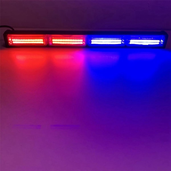 Lys LED advarselslys Strobelys Beacon Lights Billys, rødt blåt lys