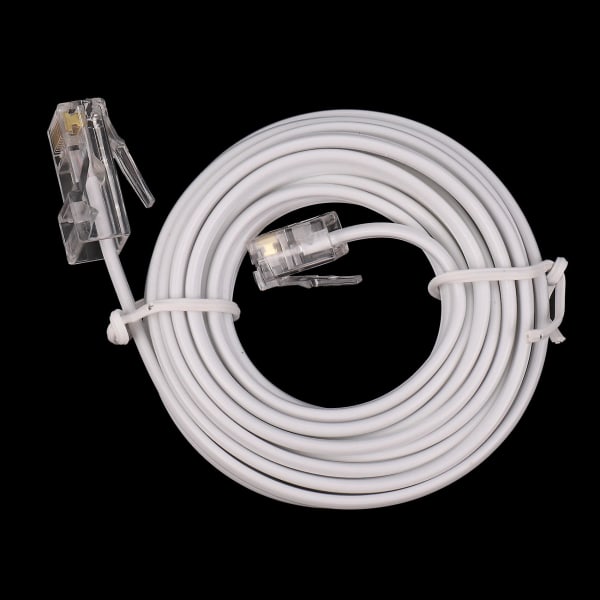 4x RJ11 6p4c - RJ45 8p4c Modulaarinen Puhelin/Internet-jatkojohto 3 metriä