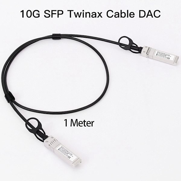 10g Sfp+ Twinax-kaapeli Suora Liitäntä Kupari (dac) 10gbase Sfp Passiivinen Kaapeli Sfp-h10gb-cu1m Ubiquiti D-link (1m)