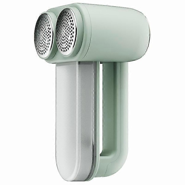 Genopladelig Sweater Fuzz Shaver - Professionel Elektrisk Fnugfjerner Dobbelthovedet Stofshaver