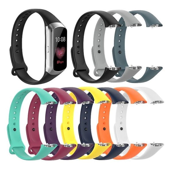 Samsung Galaxy Fit Sm-r370 -älyrannekkeen silikoninen rannekehihna Sm-r370 -älykellohihnan vaihtohihnaksi