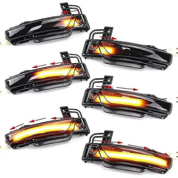 Dynamisk LED Blinklys Bakspejl Indikator Blinker Repeater Lys Til Jeep Grand Cherokee Dodge Durango 2011-2022
