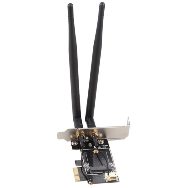 Desktop Trådløst Wifi Bluetooth Nettverkskort Adapter Pcie Til M.2 Utvidelseskort Wifi Adapter M.2 Ng