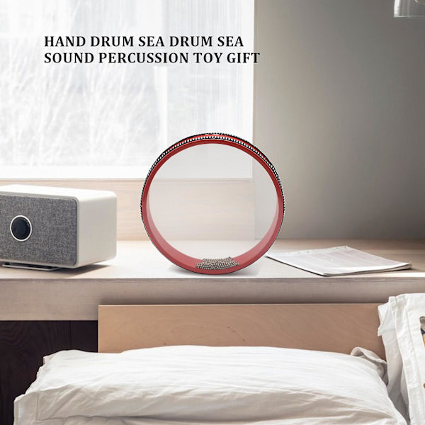 Tamburin Ocean Tromme Havelyd Percussion Legetøj Gave 20cm 8inch