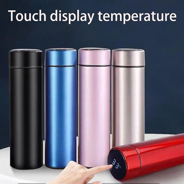 500ml Smart Digital termoskopp håller kyla och värme Thermal vattenflaska  Temperatur Display Konservering Vakuumflaska - Vakuumflaskor och termosar -  500-510ml daf8 | 500-510ml | Fyndiq
