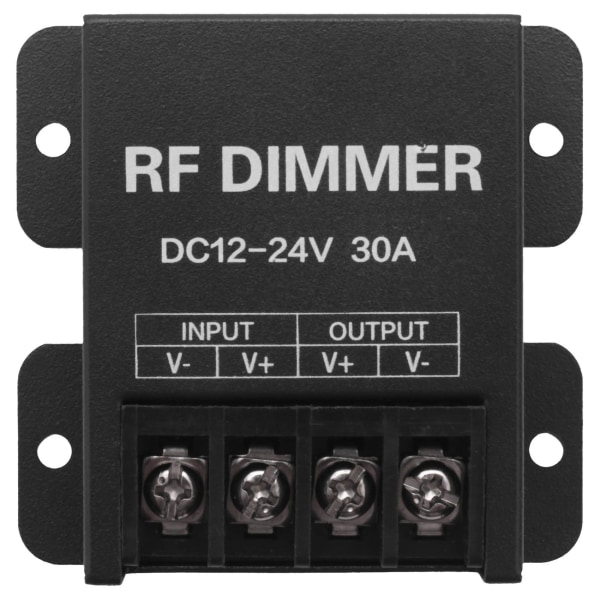 12v Rf Led Dimmer Trådløs Lysstyrke 3 Nøkler Fjernkontroll Dc 12v- 24v 30a 360w 720w For 5050 3