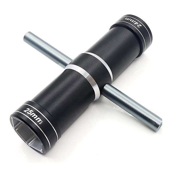 1:5 Modellbil Aluminiumlegering 4.0mm 5.5mm 24mm 25mm Hexagonhylsa Adapter Demontering och Montering