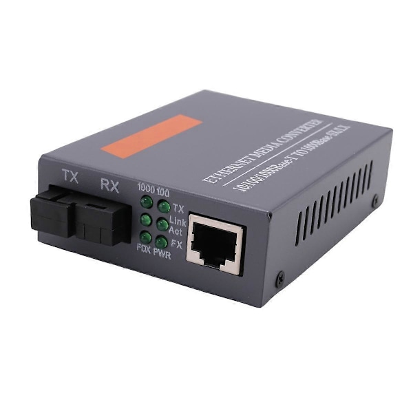 Gigabit Fiber Optisk Mediekonverter - GS-03 1000Mbps Enkelt Fiber SC Port Ekstern Strømforsyning, Kun B Port Terminal