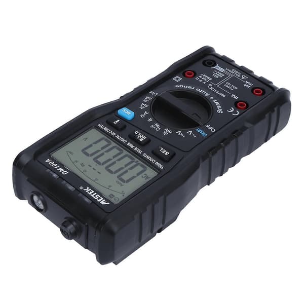 DM100A Multifunktionell Multimeter Hög Noggrannhet Handhållen Spännings- och Strömtestare 10A/600V YEMAA