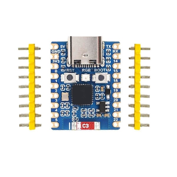 ESP32 Utviklingskort ESP32-C6 Mini Utviklingskort Basert på ESP32-C6FH4 Doble Prosessorer 2.4GHz