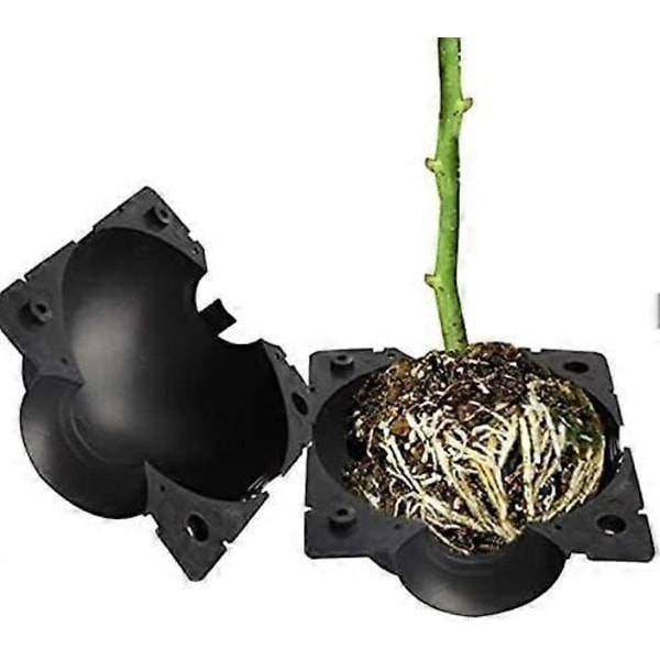 Set med 5 återanvändbara rotbollar för högtrycksförökning i trädgården, ympning, rotning