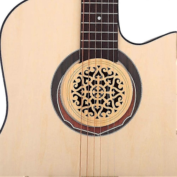 Gitar Tre Lydhull Lydhull Deksel Blokk Tilbakemelding Buffer Tre for EQ Akustisk Folk Gitarer,St