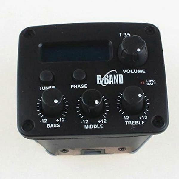 Akustisk Gitarr Pickup System Kit General B Band T35 3-Band Eq med Stämapparat