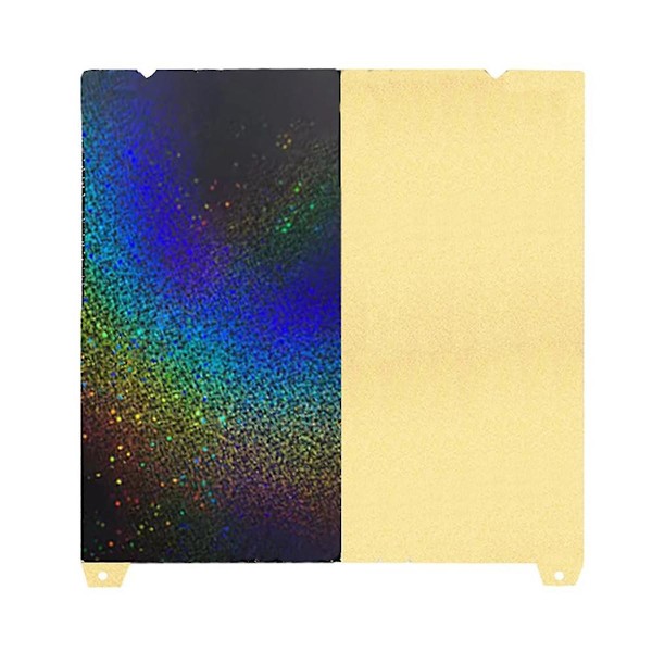 Texturerad PEI Byggplatta Slät PEY-platta med Positioneringsspår 235X235mm Fjäderstål Utskriftsbädd för K