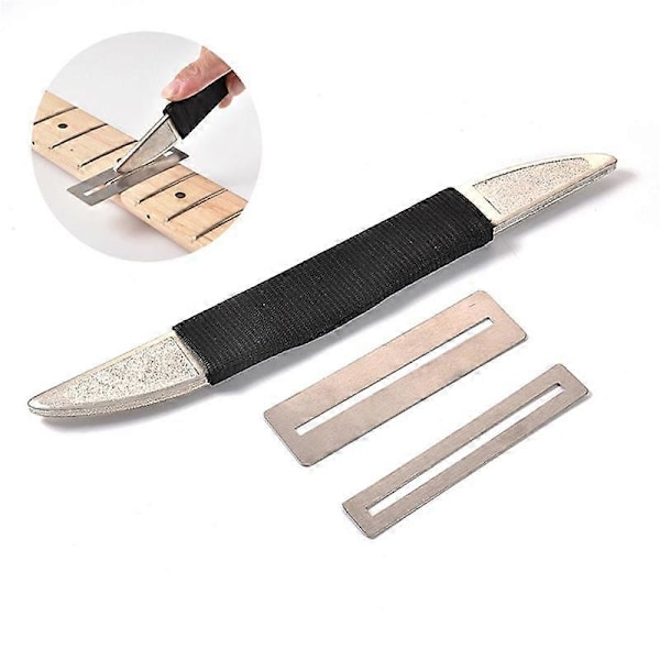 Gitarrbandfil Tillbehör Professionell Metallfil Lämplig för Gitarr Bas Ukulele Luthier