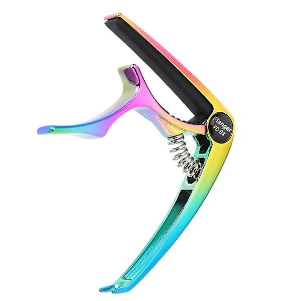 Guitar Capo Elektrisk Zinklegering Flotte Farver Folk Pop Akustisk Tilbehør FC?03