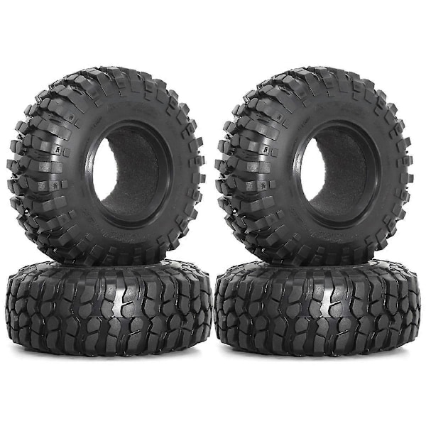 4 st 1,9 tums universella klättringsdäck 106 mm terrängdäck med innerfoder för 1/10 RC-bandvagn