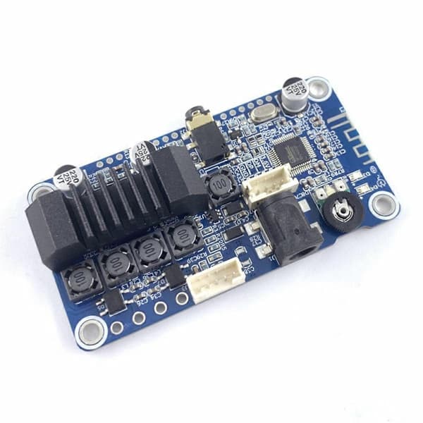 BDM3P BT 5.0 Effektforstærker TPA3116 Stereo 2X50W DC12-24V 3.5mm Input til Tuning Velegnet til DIY Audio Systemer