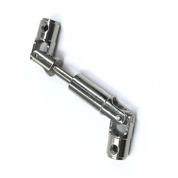 2 st Uppgraderade Metalldrivaxlar för 1/16 RC Bildelar Crawler Trucks, Silver