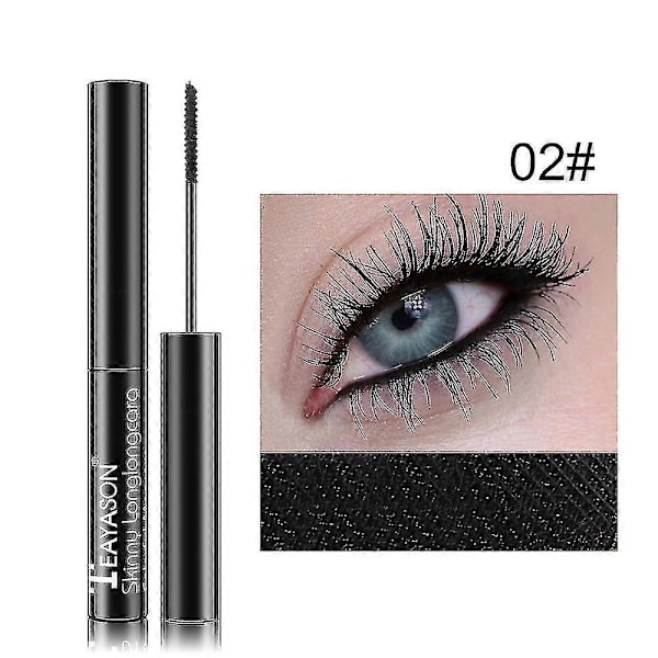 Farvemascara Langvarig Makeup Tyk Krøllet Hurtigtørrende Forlængende Til Kvinder